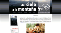 Desktop Screenshot of delcieloalamontana.org