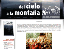 Tablet Screenshot of delcieloalamontana.org